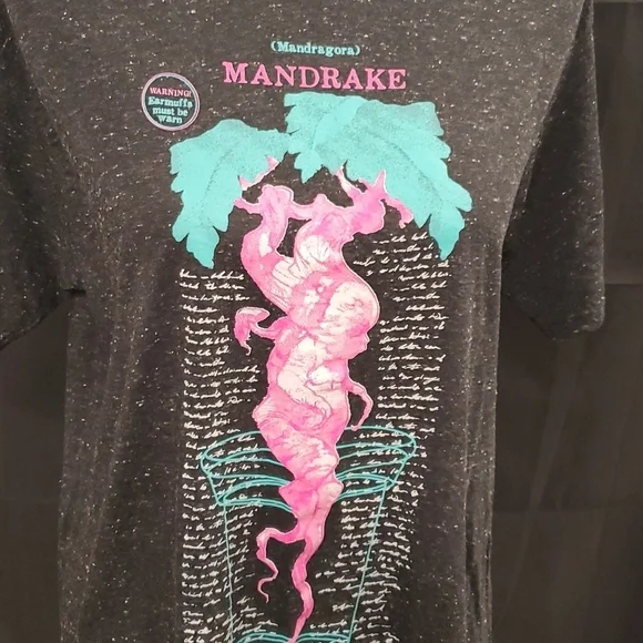 Harry Potter Mandrake Tee SZ LG - Picture 2 of 6